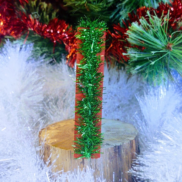 Hand Crafted Tiered Tray Decor, Mini Wood Sign, Christmas Dogs Merry & Bright - Picture 2 of 4